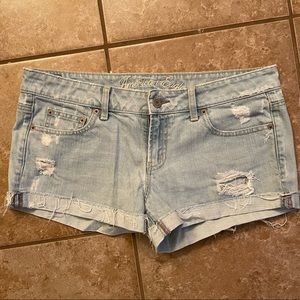 American Eagle Distressed Shorts